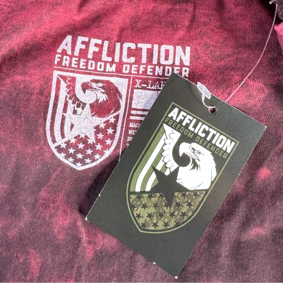Affliction Freedom Defender Men's Short Sleeve Graphic T-shirt -Size: XL - NWT - Picture 11 of 11